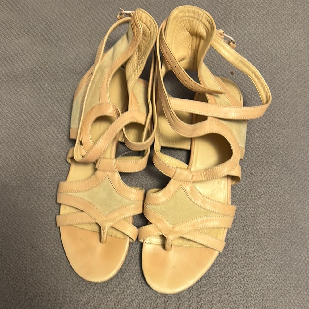 BALENCIAGA Tan Women's Sandals